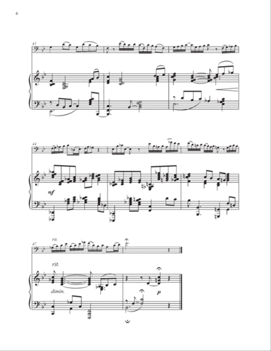 California Suite Tuba scores gallery preview page 6