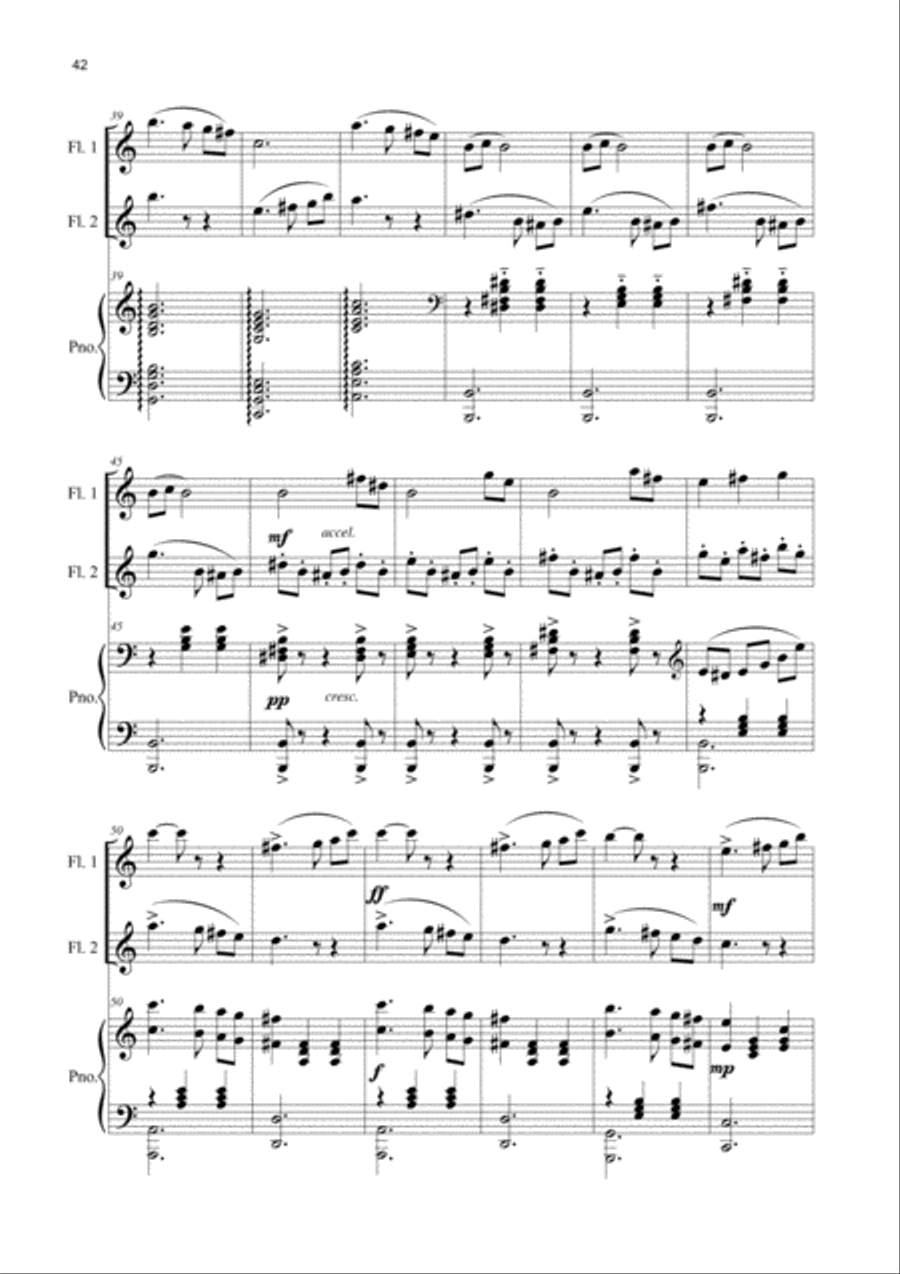 Elegie. V. Soltan - S.Sitnikava Woodwind Ensemble scores gallery preview page 5