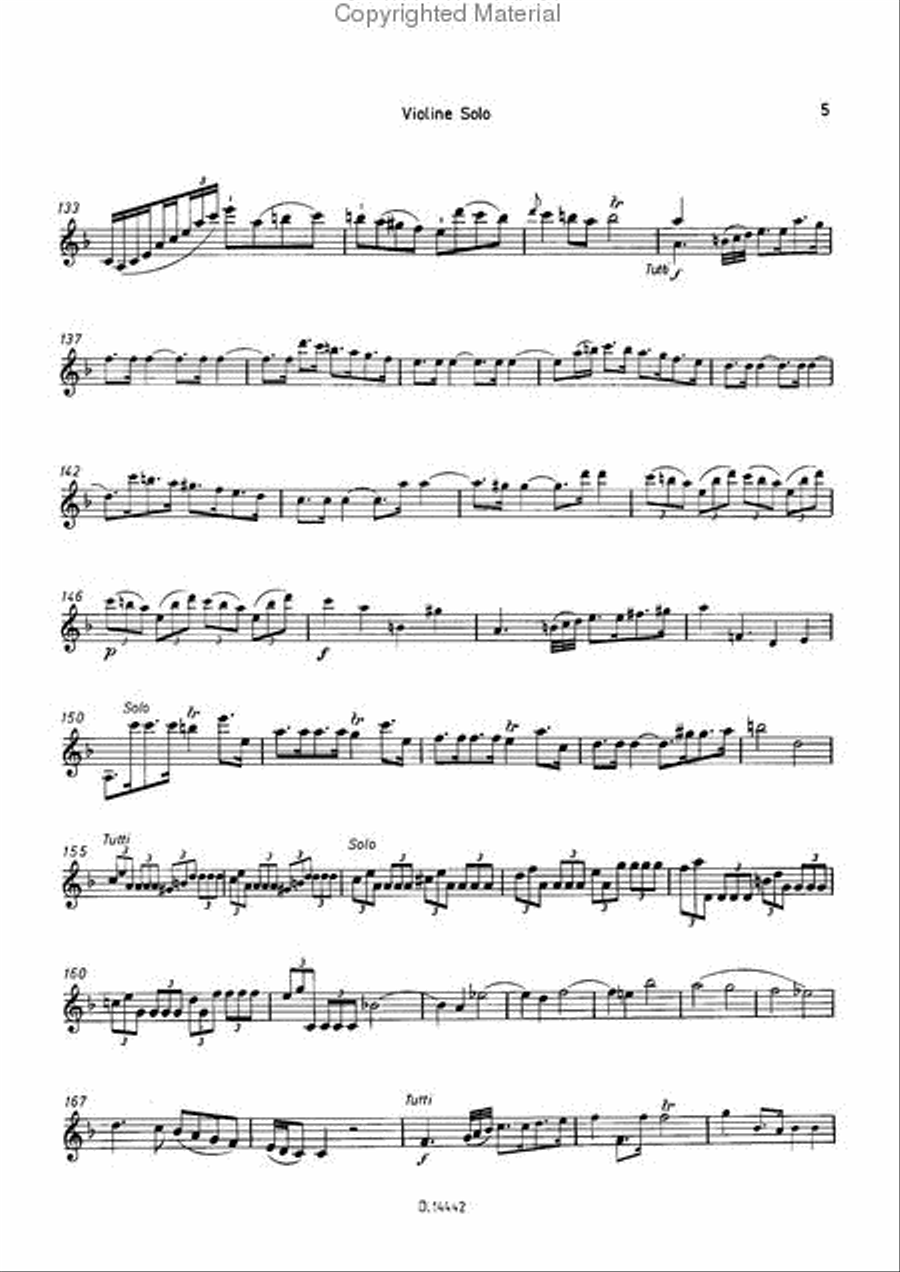 Concerto F-Dur Concerto F-Dur School and Community scores gallery preview page 41