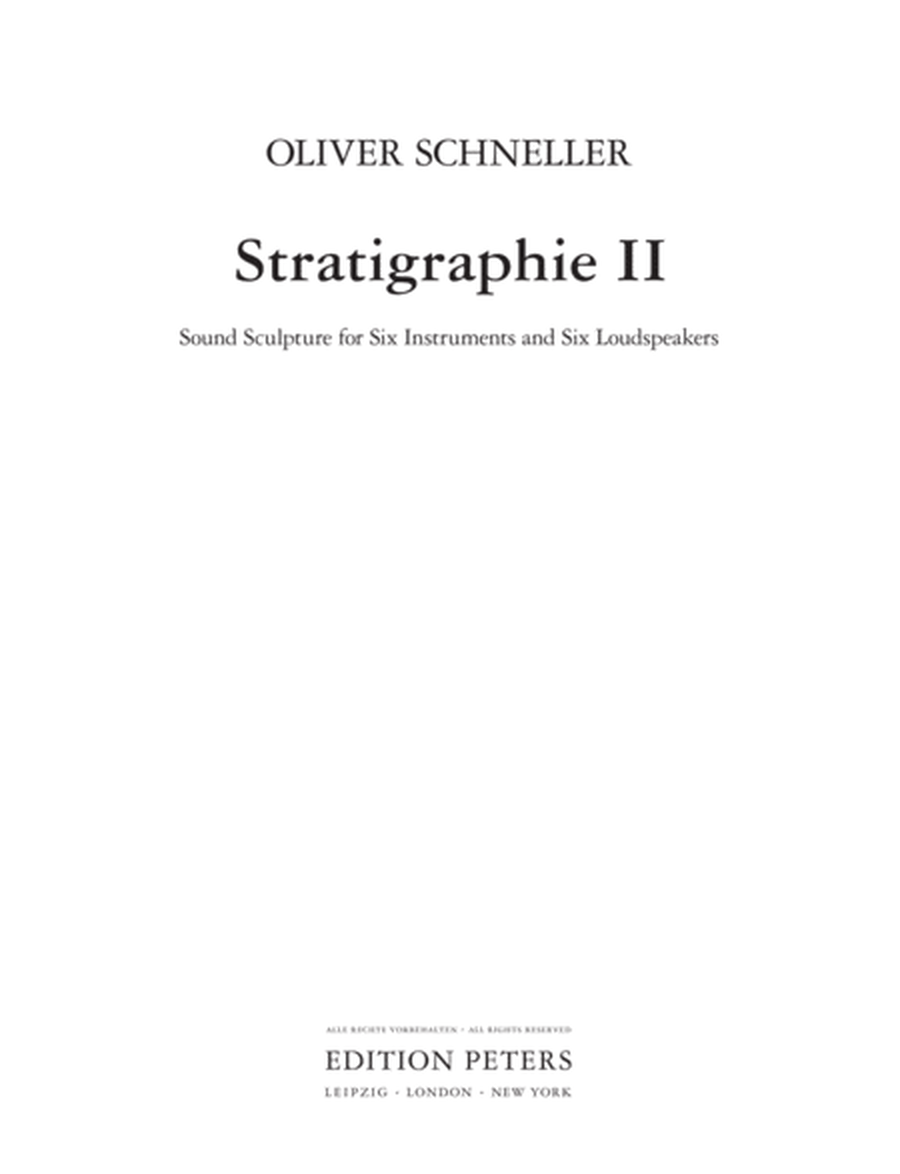 Stratigraphie II