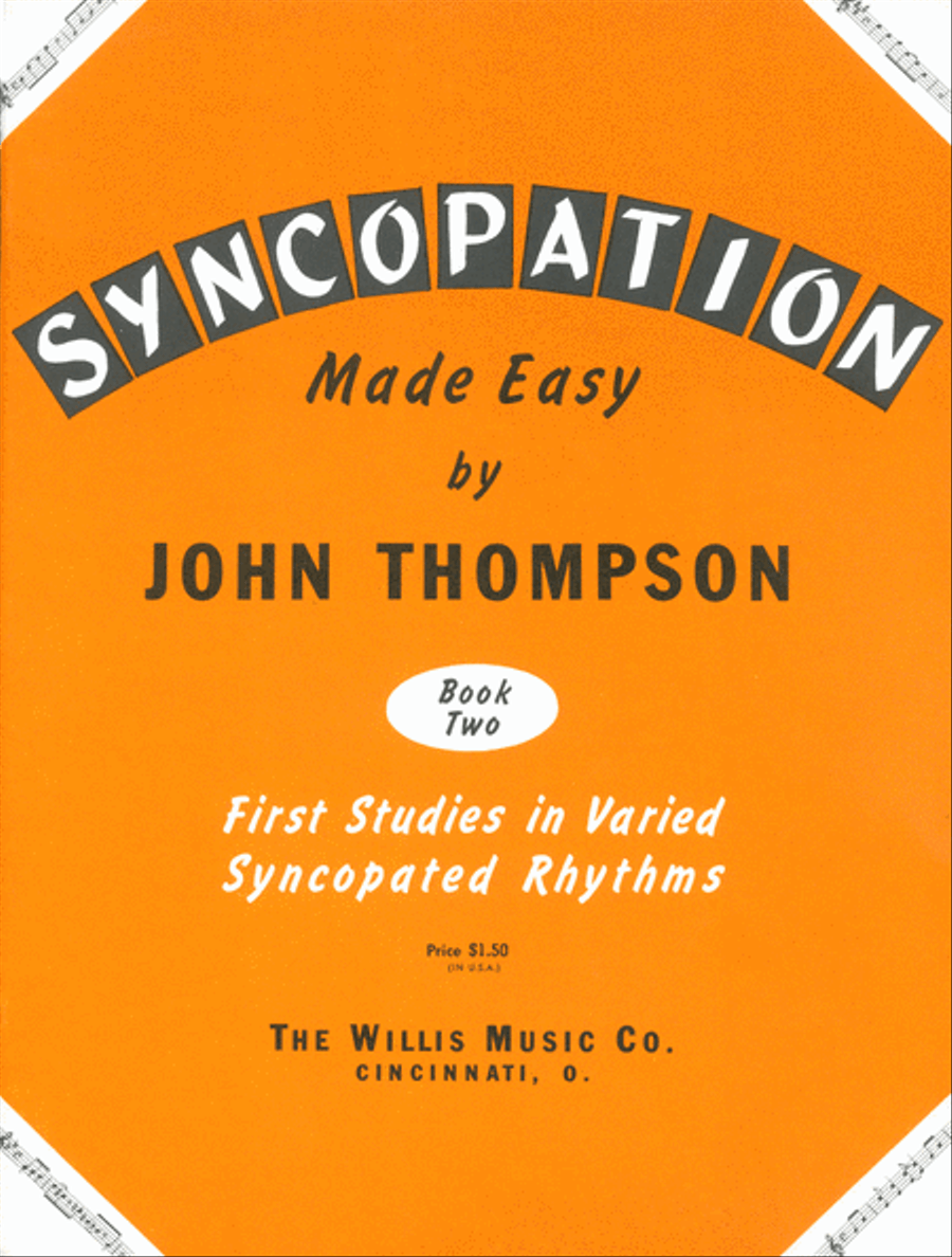 Syncopation Made Easy - Book 2 Piano Method scores gallery preview page 1