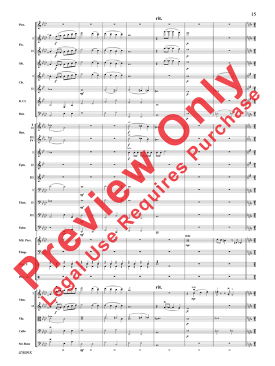 Gershwin by George! Full Orchestra scores gallery preview page 16