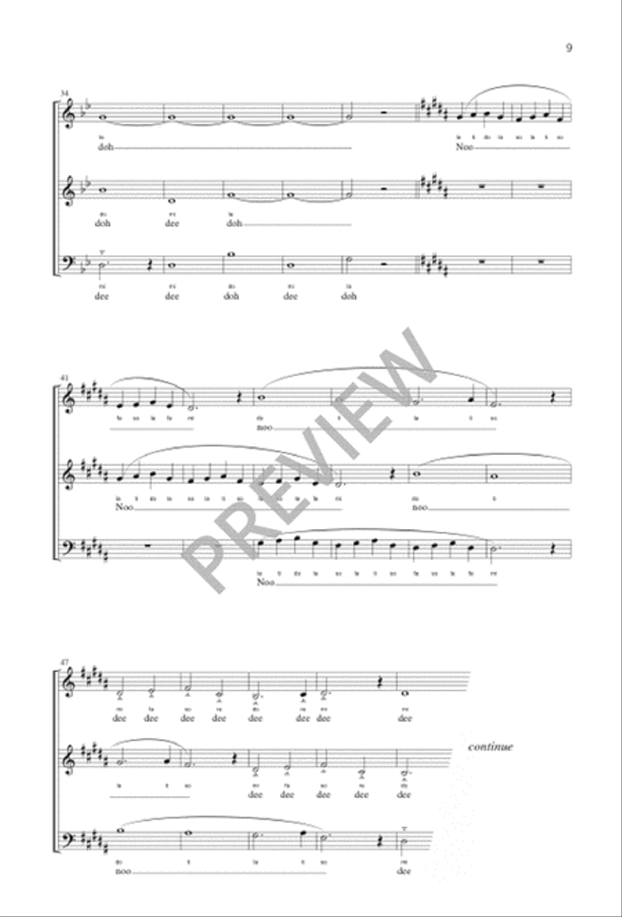 The Choral Warm-Up: Accompanied Modal Canons - Singer's edition Choir scores gallery preview page 11