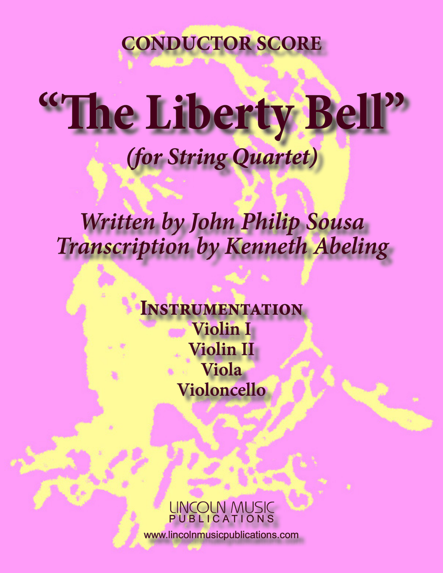 March - The Liberty Bell (for String Quartet) String Quartet scores gallery preview page 1