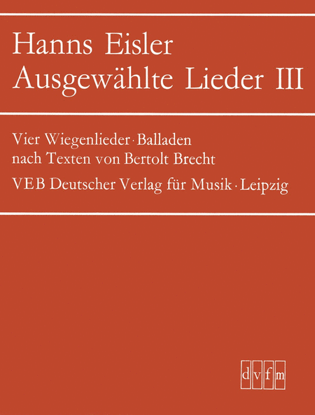 Ausgewahlte Lieder