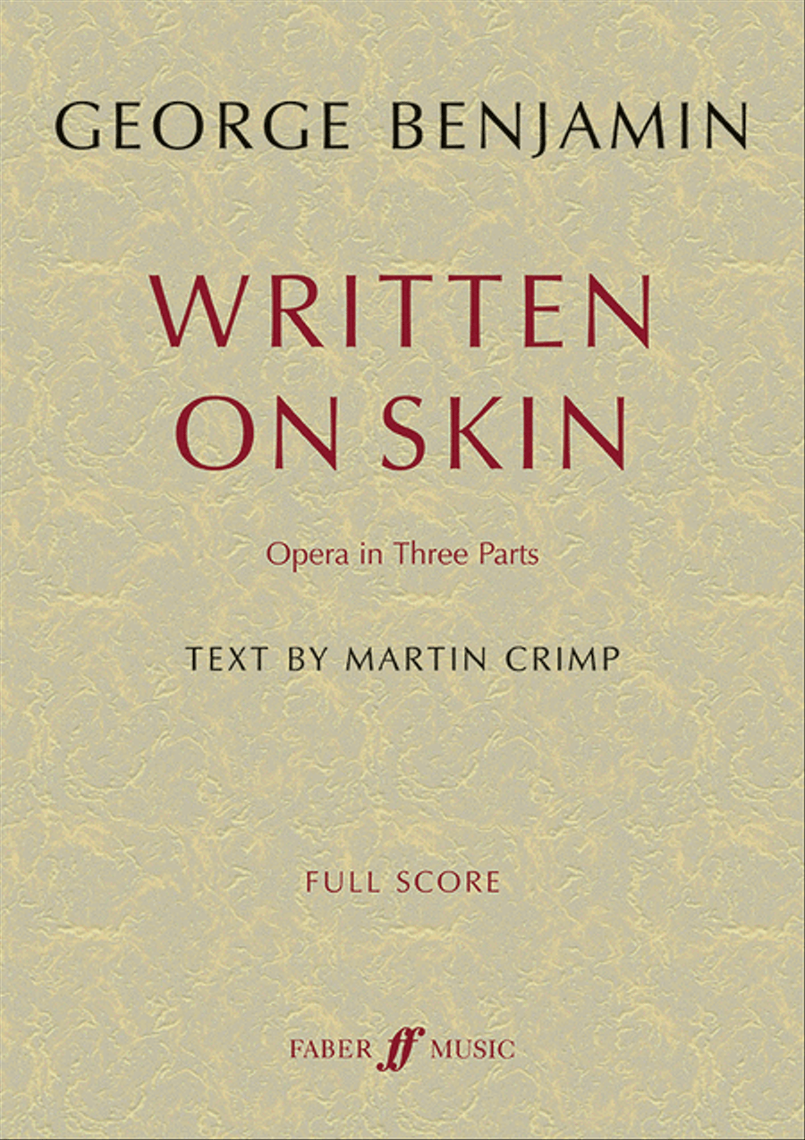 Written on Skin Voice scores gallery preview page 1