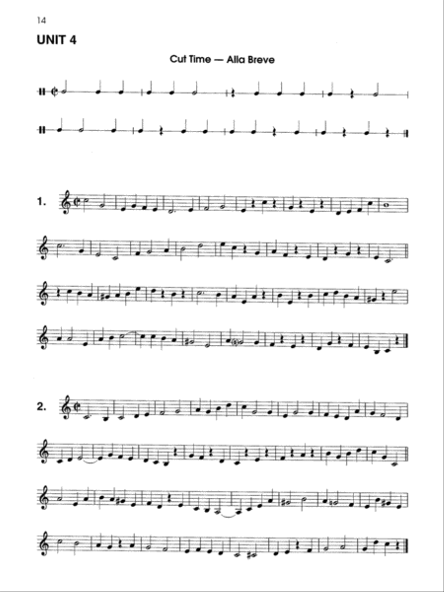 Rhythms & Rests Concert Band Methods scores gallery preview page 7