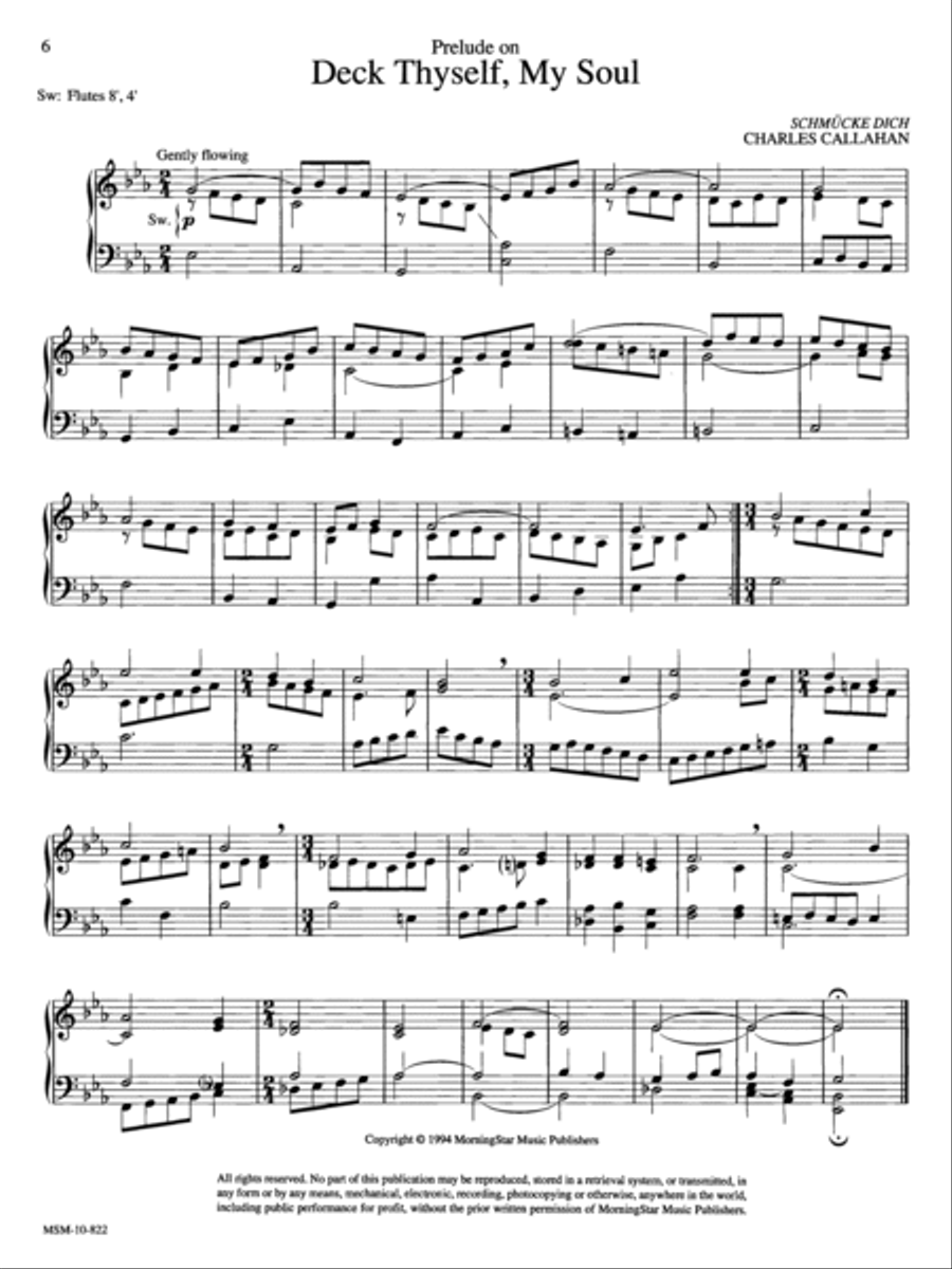 Communion Music for Manuals, Set 1 Organ scores gallery preview page 4