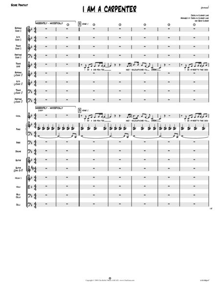 I Am a Carpenter (Joseph's Song) [Director Score] - Score Only image number null