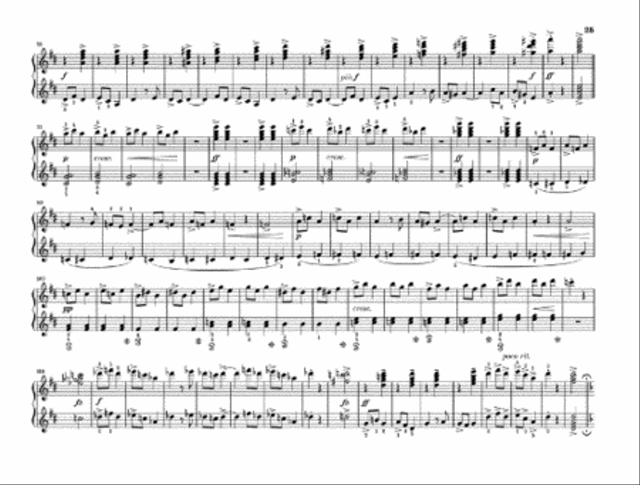 Norwegian Dances, Op. 35 Norwegian Dances, Op. 35 Piano Solo scores gallery preview page 5