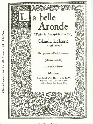 La belle Aronde [The lovely dove]
