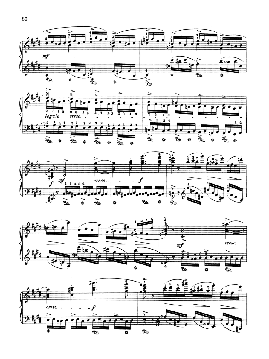 Etude in C-sharp minor, Op. 10, No. 4 Piano Method scores gallery preview page 3