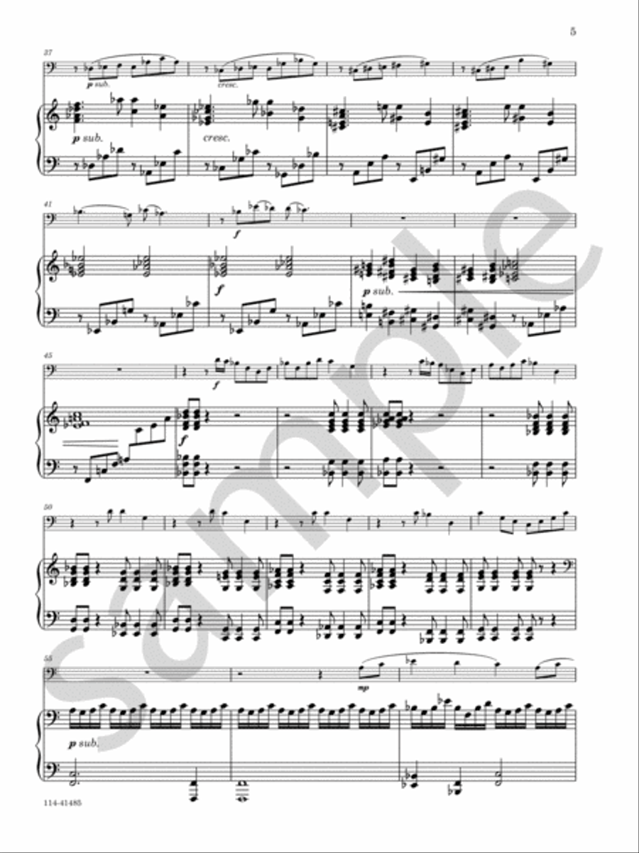 Sonata Sonata Chamber Music scores gallery preview page 5