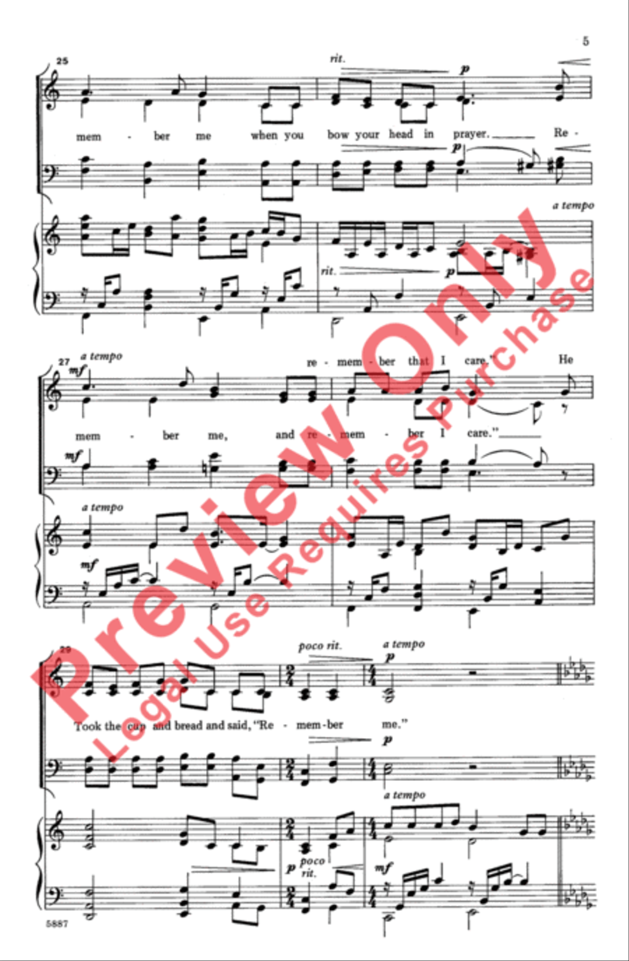 The Upper Room The Upper Room 4-Part scores gallery preview page 5