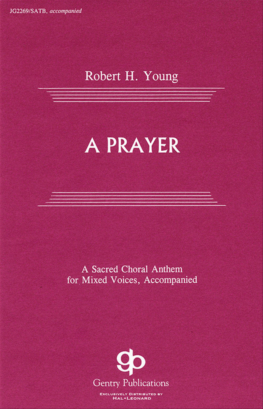 A Prayer 4-Part scores gallery preview page 1
