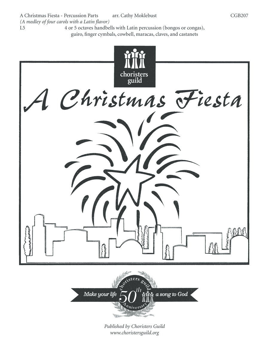 A Christmas Fiesta - Percussion Parts image number null