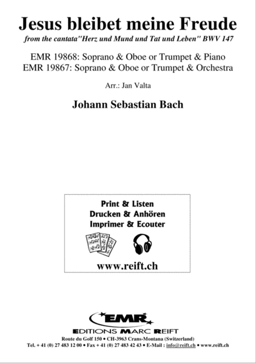 Jesus bleibet meine Freude Piano Accompaniment scores gallery preview page 2
