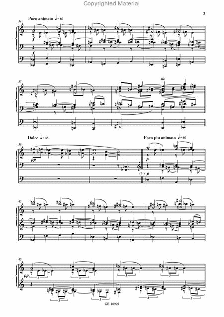 Chords and bells Chords and bells Organ Solo scores gallery preview page 4