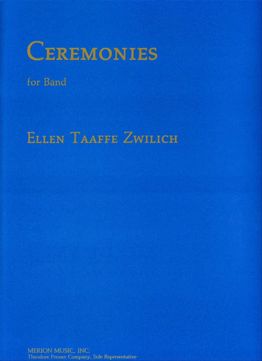 Ceremonies Concert Band scores gallery preview page 1