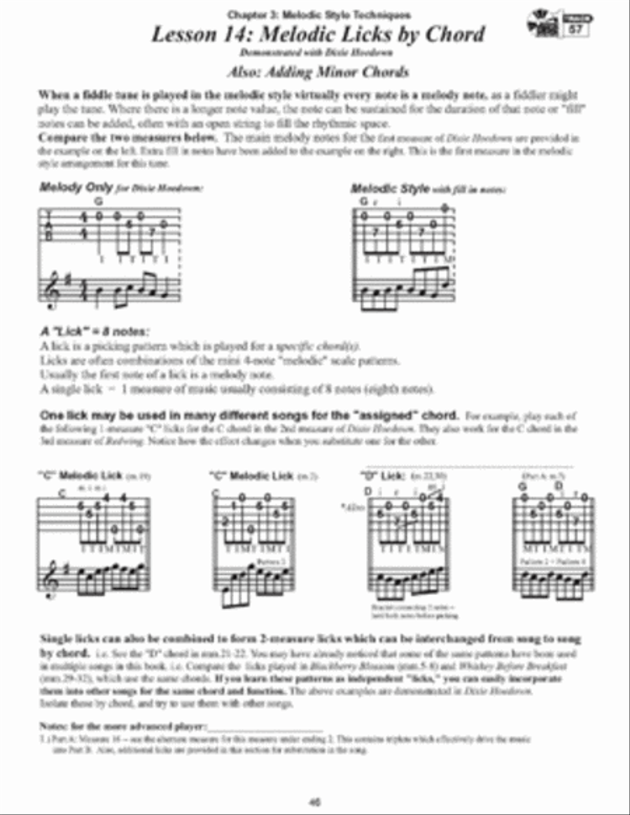 School of Banjo: Bluegrass Melodic Style 5-String Banjo scores gallery preview page 3