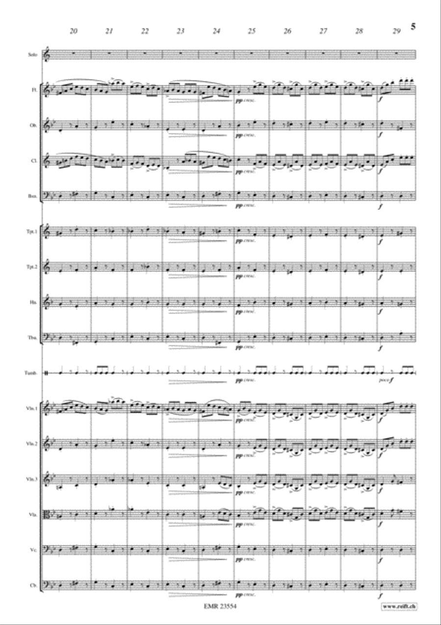 La Danza La Danza Orchestra scores gallery preview page 5
