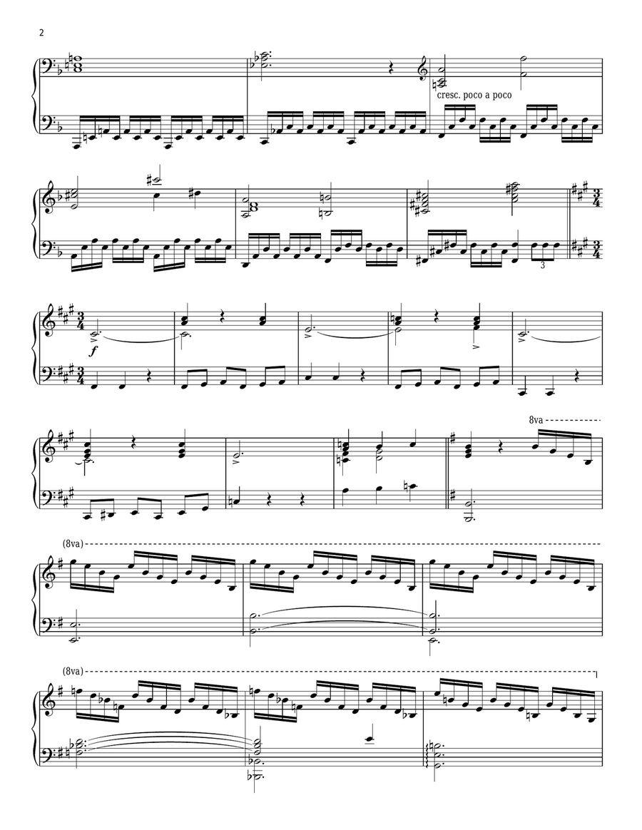 Spider-Man 2 (Main Title) Piano Solo scores gallery preview page 2