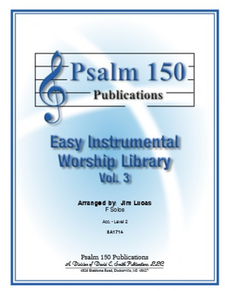 Easy Instrumental Worship Library Vol 3FSolos