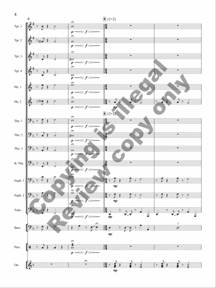 Christmas Brass Brass Band scores gallery preview page 26