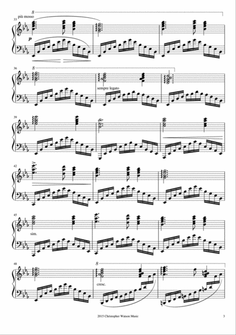 Silent Night Fantasy - For Solo Piano Piano Method scores gallery preview page 3