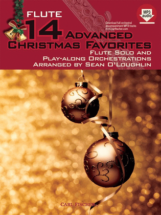 Book cover for 14 Advanced Christmas Favorites