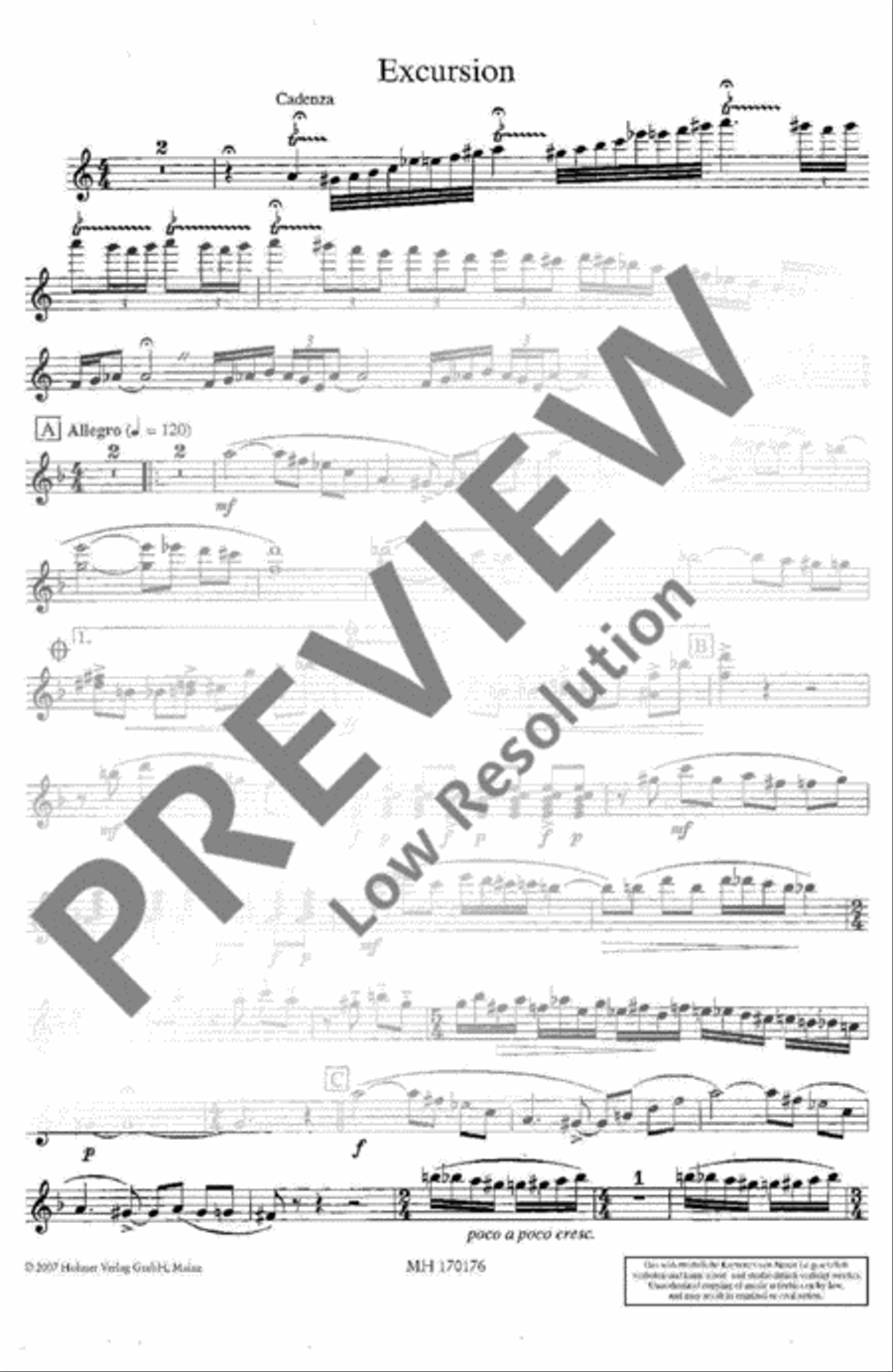 Excursion Piano Accompaniment scores gallery preview page 12