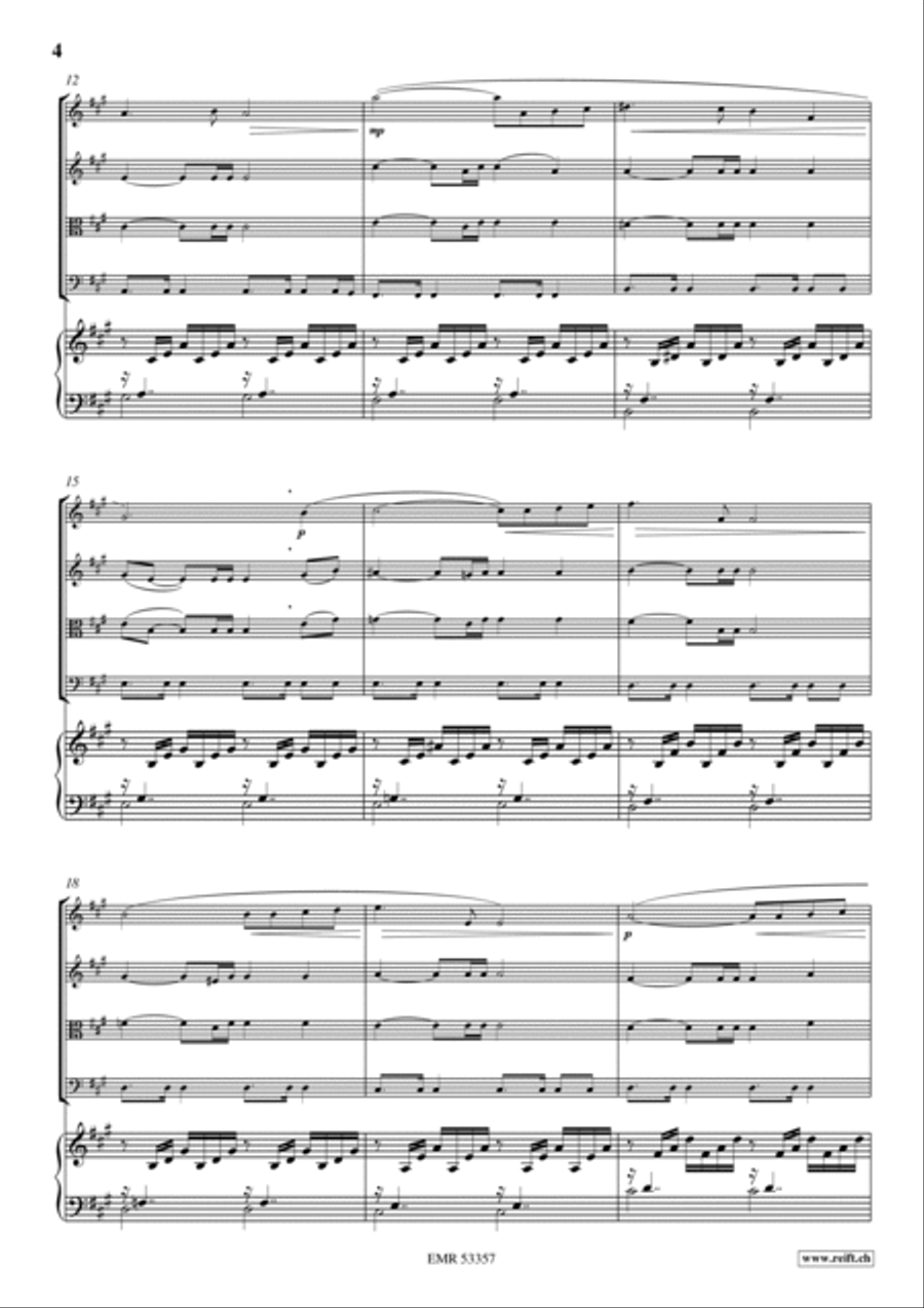 3 Quartets Volume 1 3 Quartets Volume 1 String Quartet scores gallery preview page 3