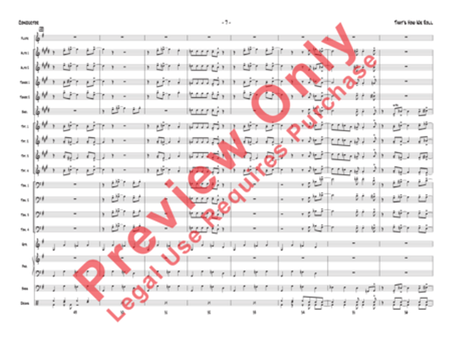 That's How We Roll Jazz Ensemble scores gallery preview page 23