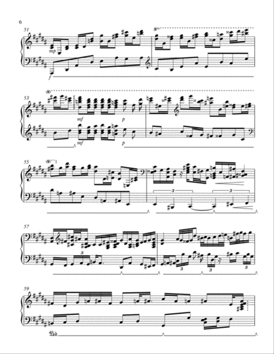 Harmonic Etude II Harmonic Etude II Piano Method scores gallery preview page 6
