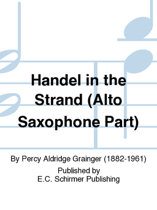 Book cover for Handel in the Strand (Alto Saxophone Part)