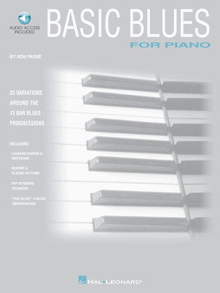 Book cover for Basic Blues for Piano