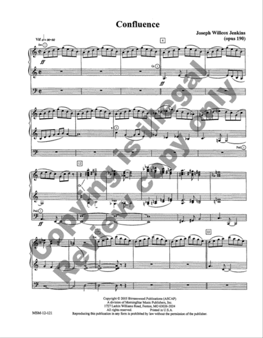 Confluence Organ scores gallery preview page 3