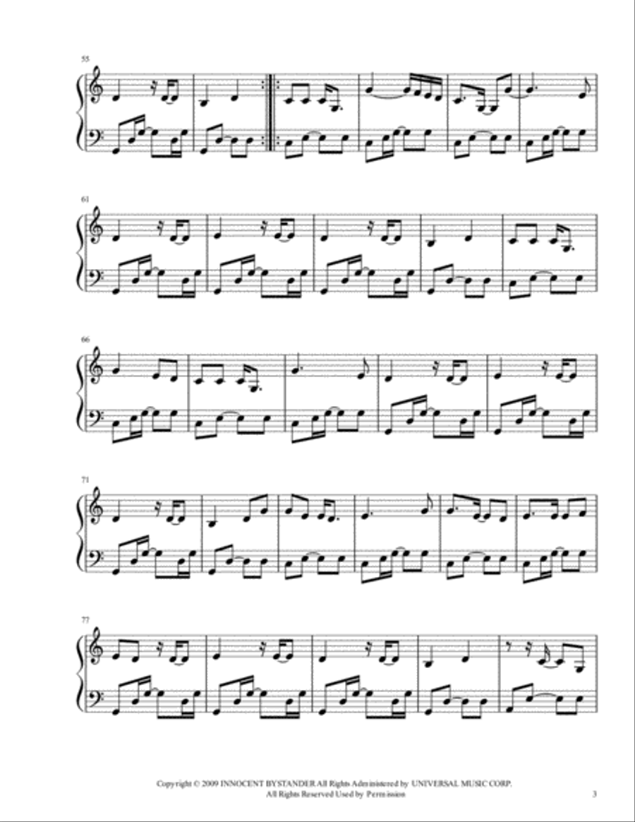 Just Breathe Harp scores gallery preview page 3