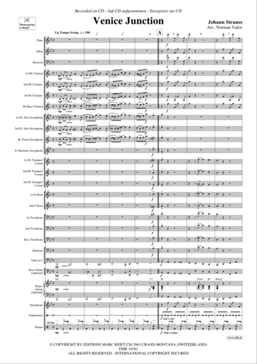 Venice Junction Concert Band scores gallery preview page 4