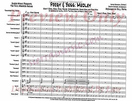 Porgy and Bess Medley