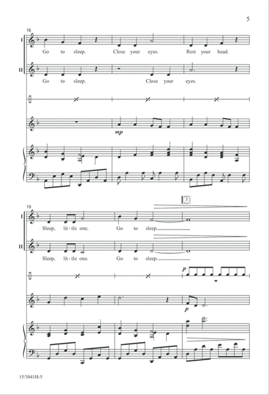 Ho, Ho, Watanay 2-Part scores gallery preview page 5