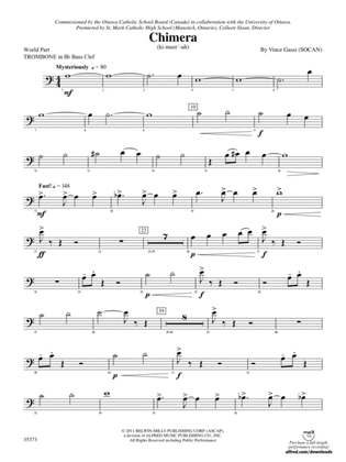Chimera: (wp) 1st B-flat Trombone B.C.