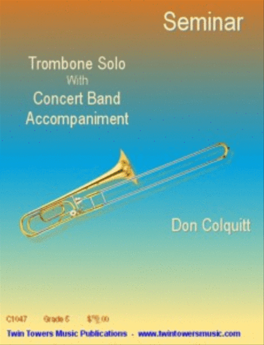 Seminar Concert Band scores gallery preview page 1