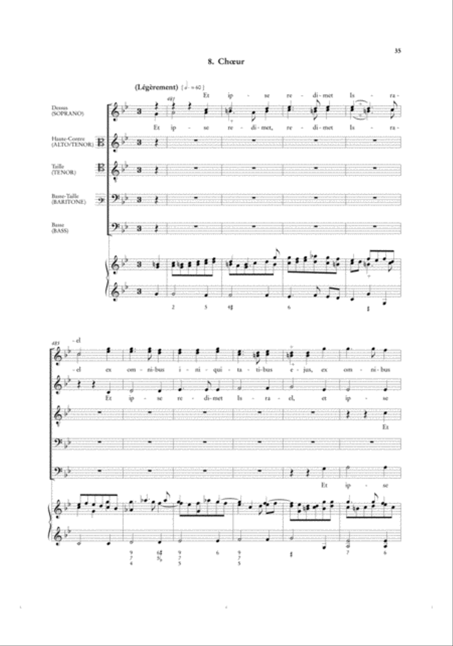 De Profundis Clamavi Choir scores gallery preview page 4