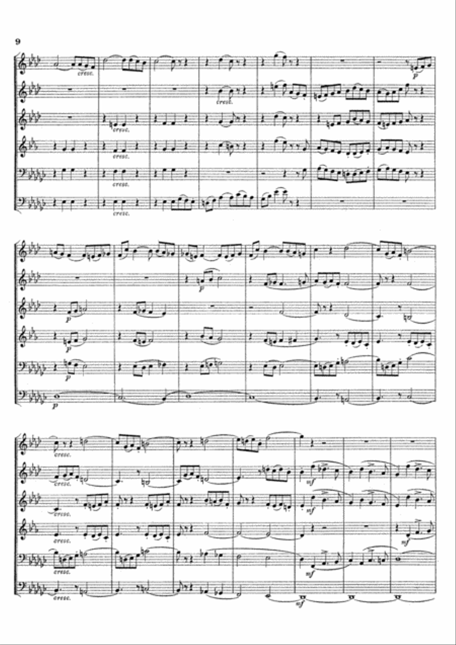 Blechblasersextett Brass Ensemble scores gallery preview page 11