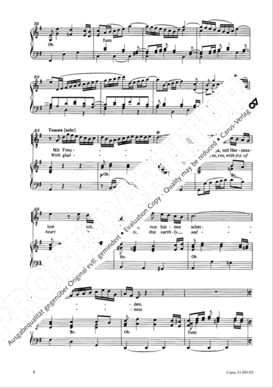 For me to live is Jesus (Christus, der ist mein Leben) STB scores gallery preview page 9