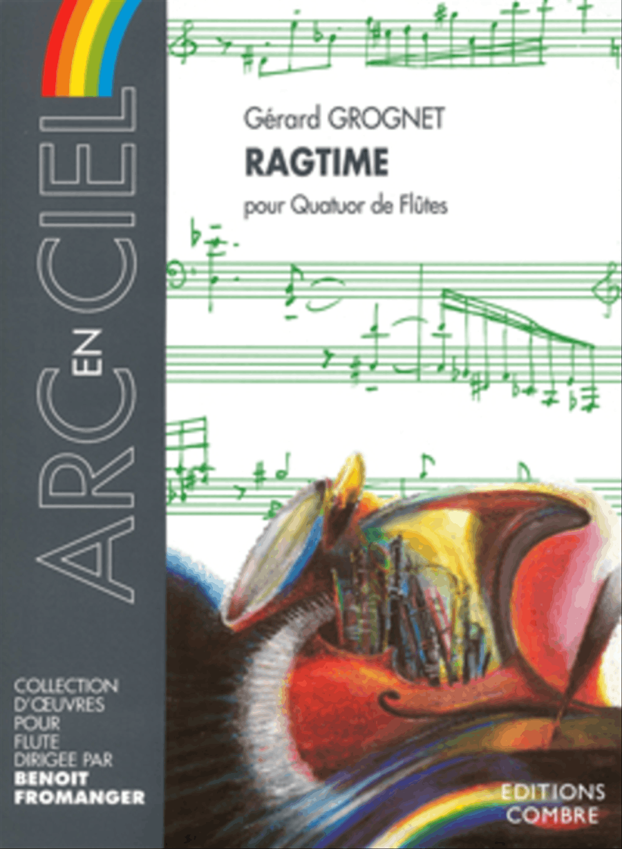 Ragtime Flute Quartet scores gallery preview page 1