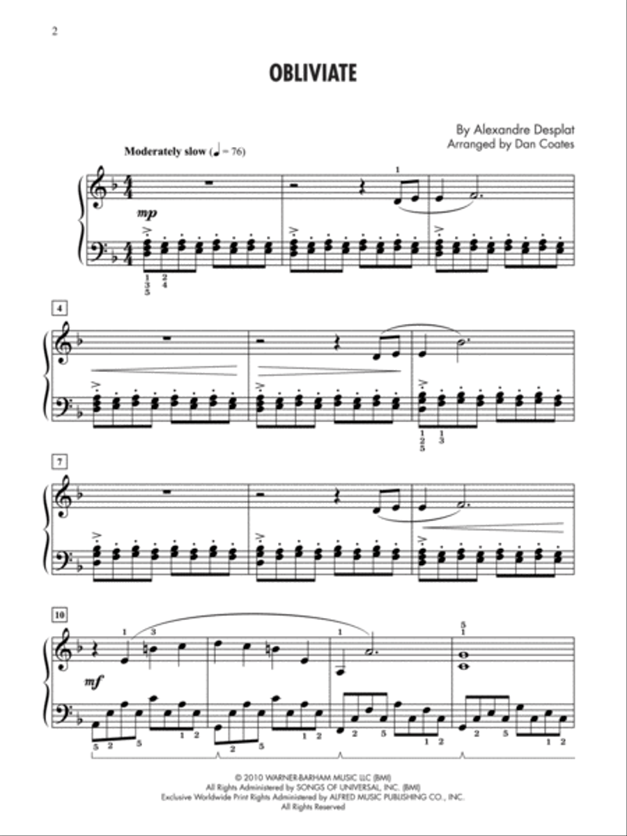 Obliviate (from Harry Potter and the Deathly Hallows, Part 1) Small Ensemble scores gallery preview page 2