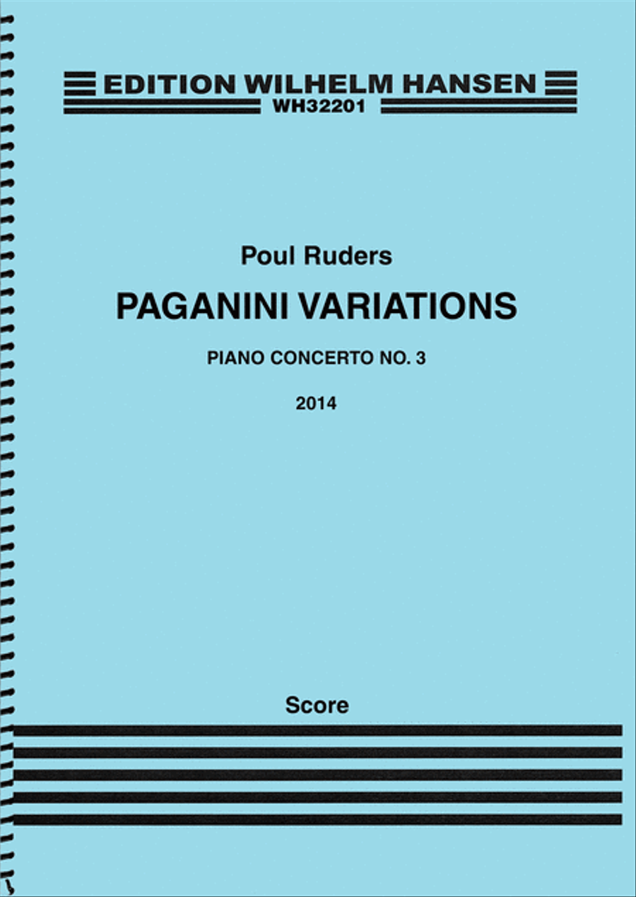 Paganini Variations: Piano Concerto No. 3 Orchestra scores gallery preview page 1