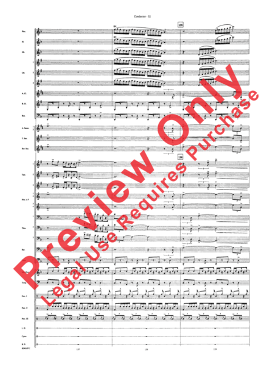 Africa: Ceremony, Song, and Ritual Concert Band scores gallery preview page 35